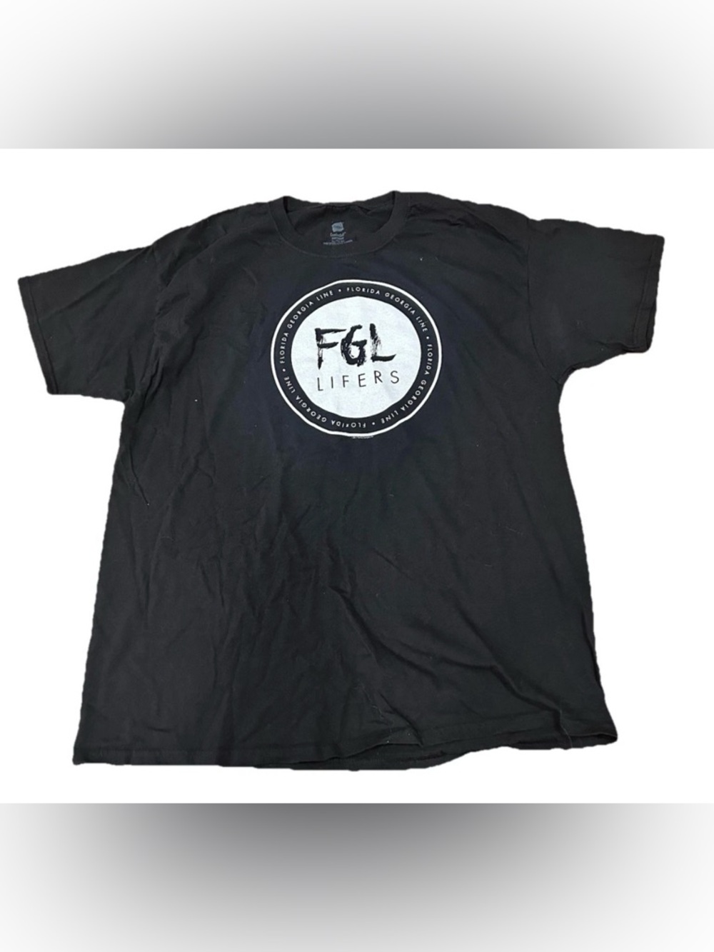 Florida Georgia Line T-Shirt Shirt FGL Lifers Fan Club 2017 Official XL Tee